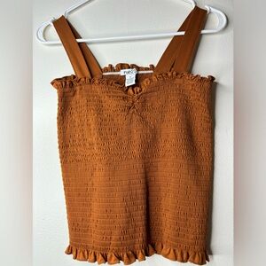 Rue21 Straps Smocked Crop Top Size XL